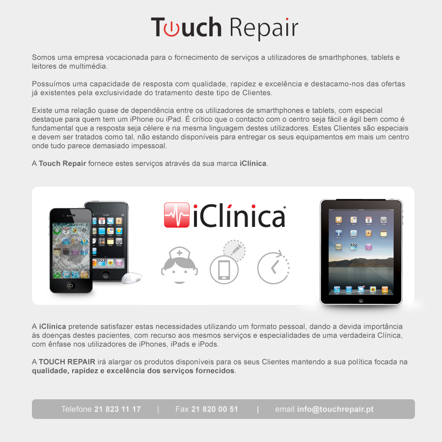 Powered by Touch Repair